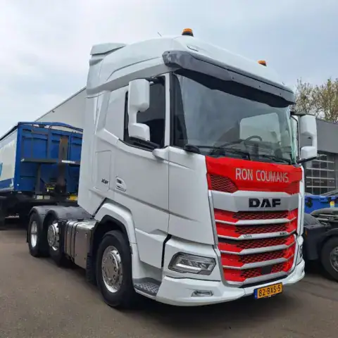 Afgeleverde truck DAF XF 530 FTG voor Int. transportbedrijf Ron Coumans